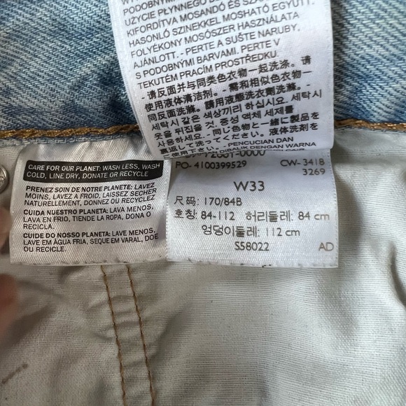 Levi’s woman’s premium 501 original denim shorts - Picture 12 of 12